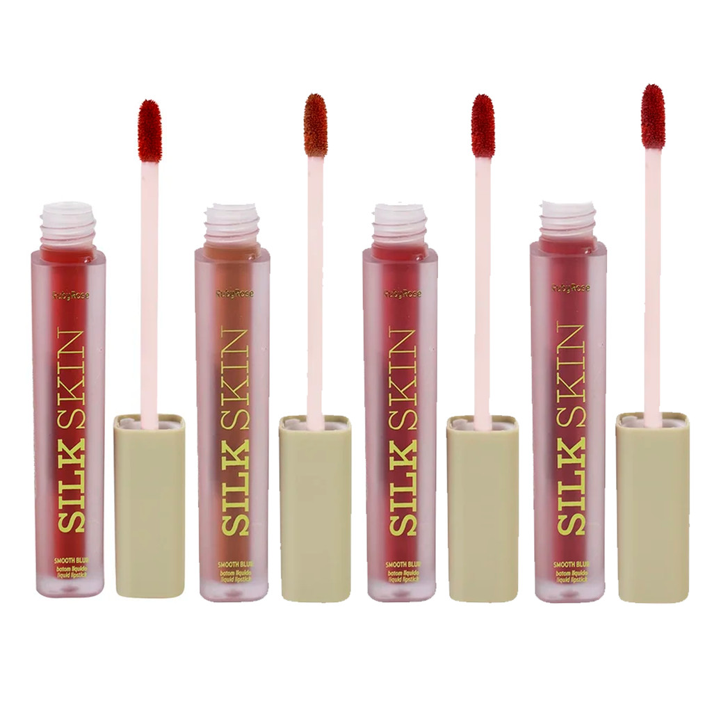 Batom Liquido Smooth Blur Silk Skin Ruby Rose Hbf7100 em Oferta na Shopee