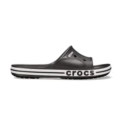 Chinelo crocs bayaband slide black/white