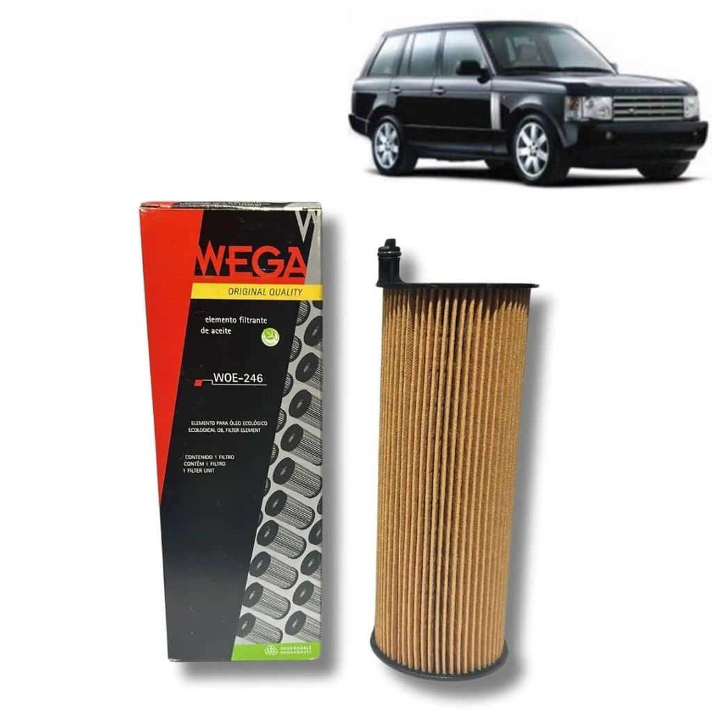 Filtro de Óleo Land Rover 3.6  Range Rover III 3.6