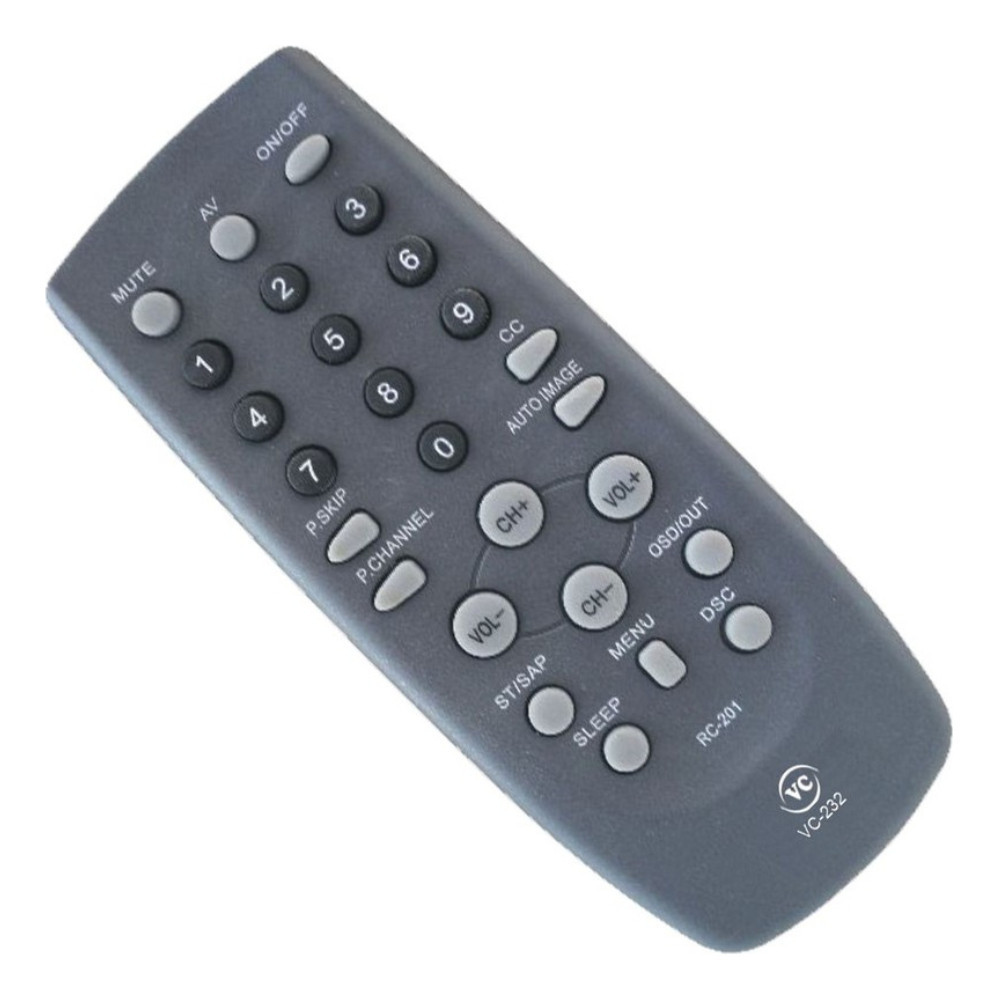 Controle Remoto Compatível P/ Diversas Tvs Cce Cyber Alta Qualidade