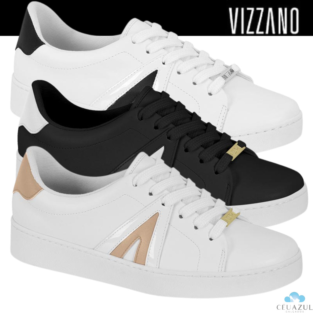 Tênis Feminino Vizzano Baixo Casual Confortável  Estiloso em Oferta na Shopee