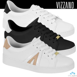 Tênis Feminino Vizzano Baixo Casual Confortável Estiloso