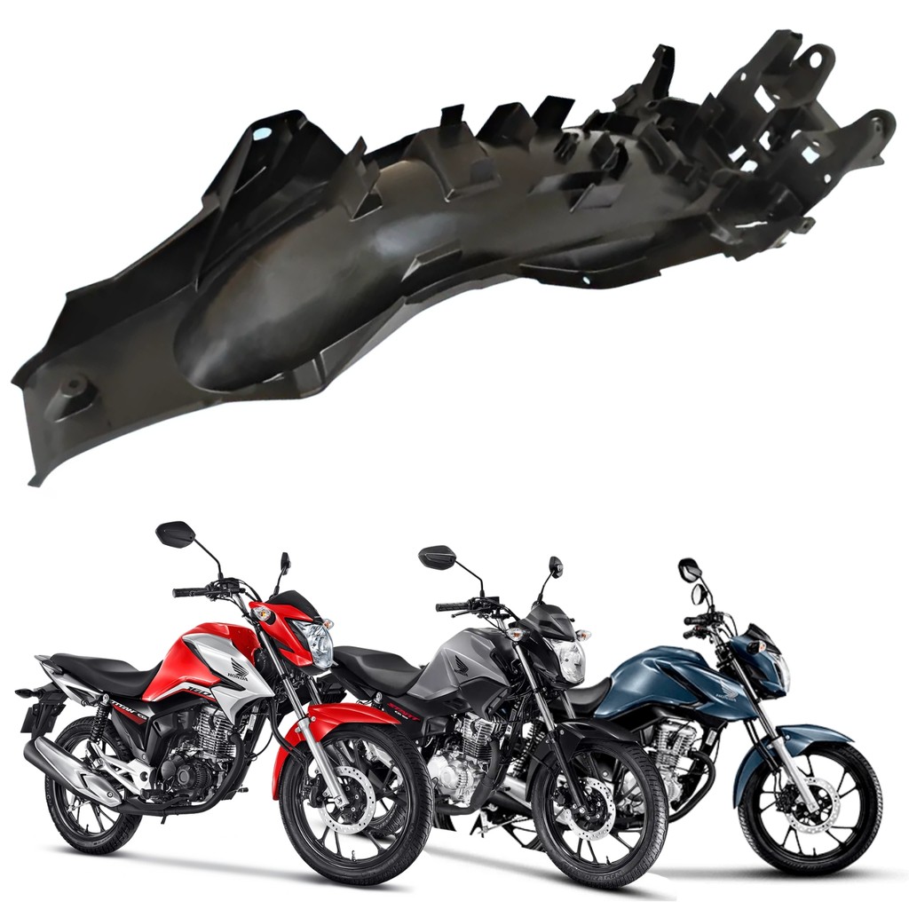 Paralama Traseiro Interno B Honda Cg Titan Fan Start 160 2018 A 2025 PARAMOTOS HONDA