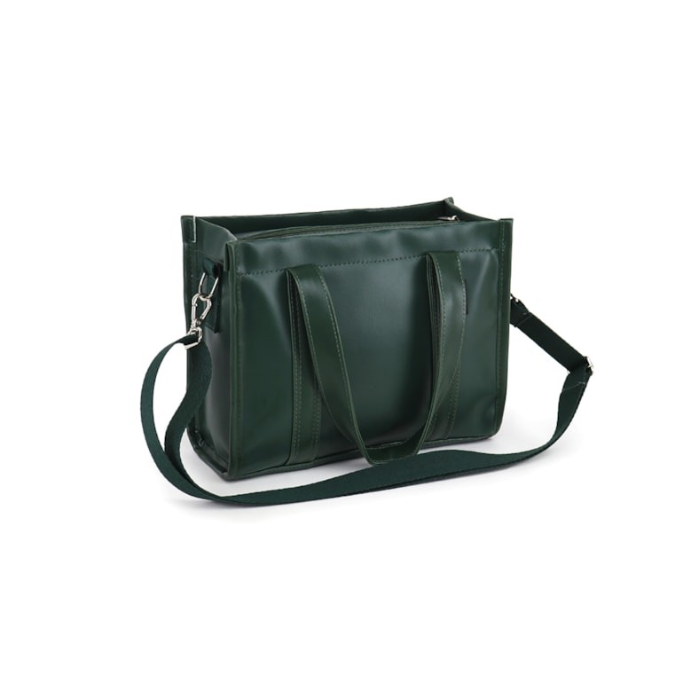 Bolsa Tote Mini com Alça Verde Oliva