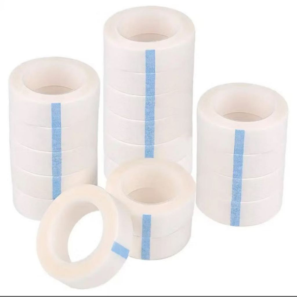 Kit Fitas Micropore Antialérgica Alongamento e Extensão Cílios 10m