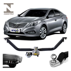 Reboque Hyundai Azera 2012 A 2018 700kg Engate Kit pleto bOM