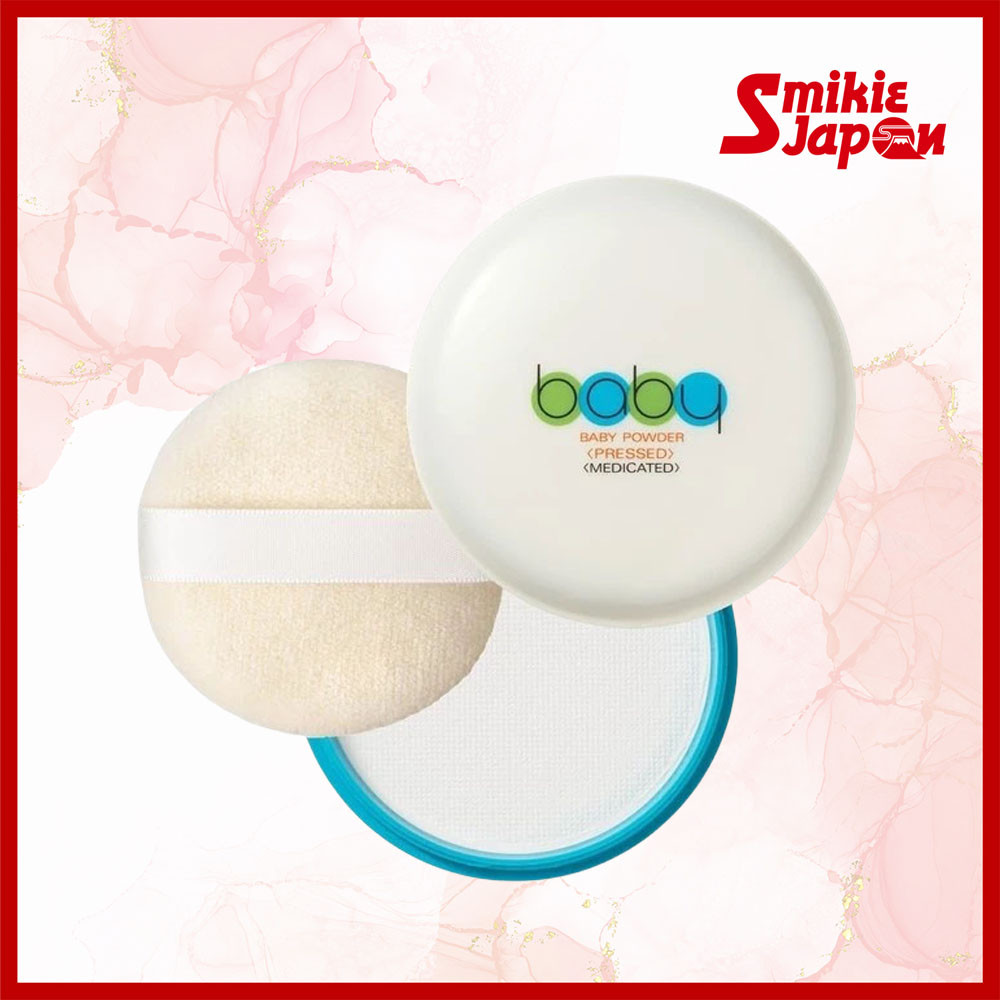 Shiseido Baby Powder Pressionado 50g Pó Medicado Para Cuidados Com A Pele Matte Brightening Direto Do Japão