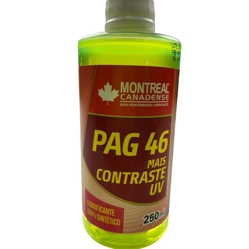Óleo Compressor Ar Condicionado Pag 46 Com Contraste 250ml em Oferta na Shopee