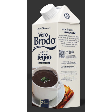 CALDO DE FEIJAO V BRODO 750ML - Food & Beverages