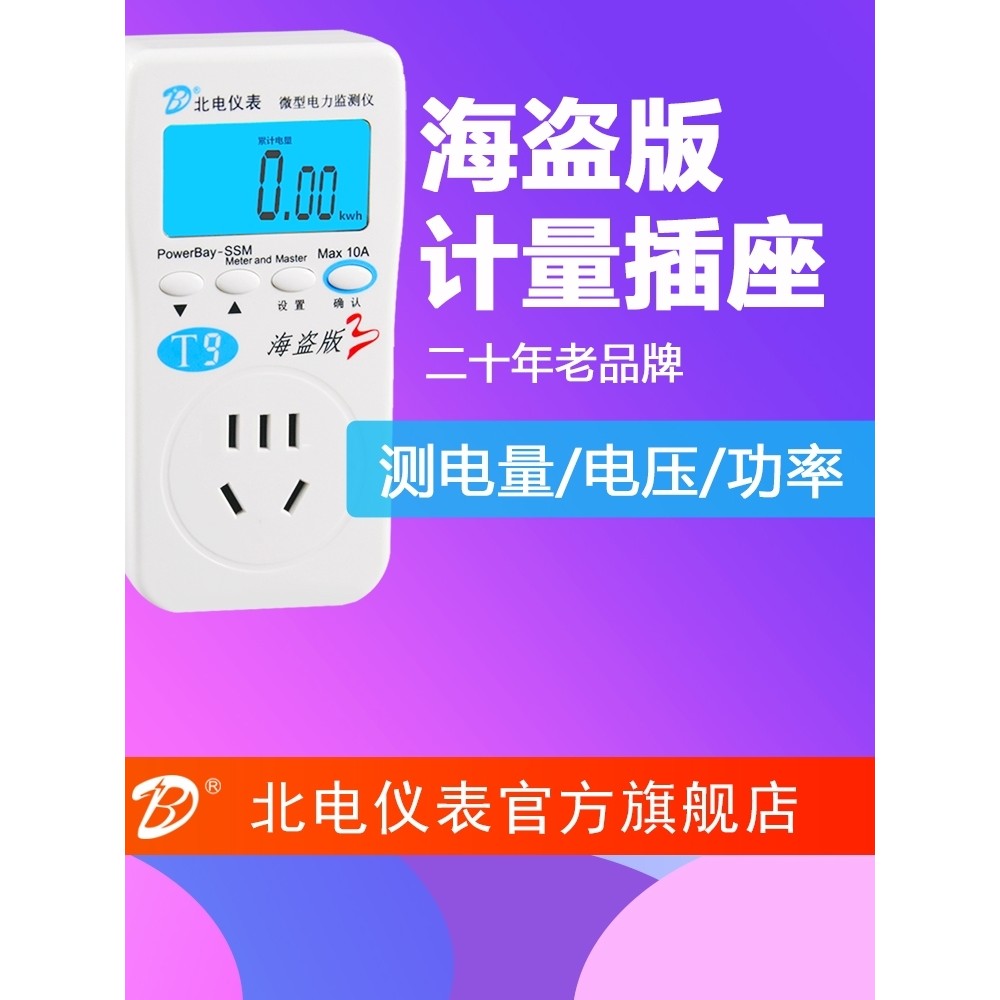 Medidor de Energia Beidian Edição Pirate