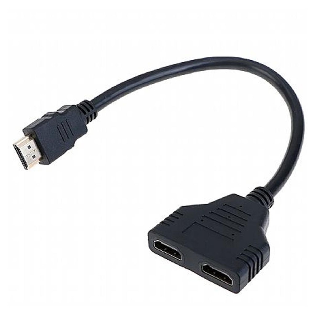 Cabo Y HDMI - Liga 2 monitores / TV em 1 Saida HDMI em Oferta na Shopee