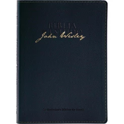 Bíblia de Estudo John Wesley | NAA | Letra Normal | Azul