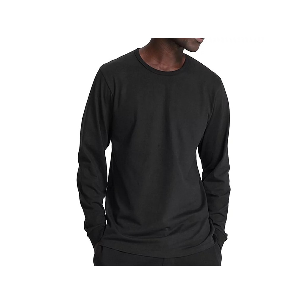 Camiseta Hering Masculina Manga Longa N204 Preto