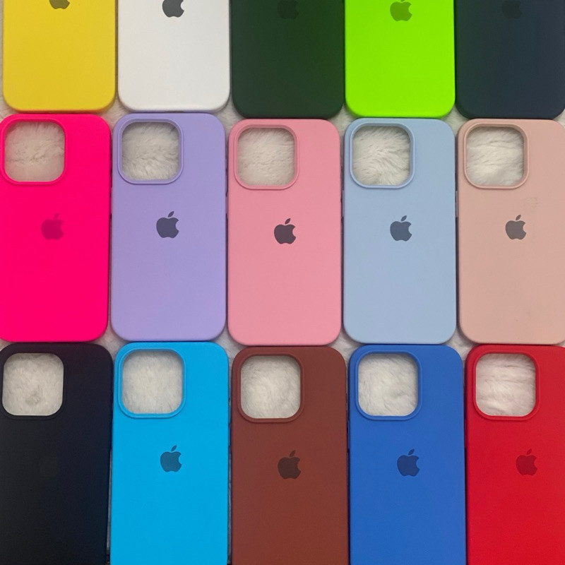 Capa Case PARA iPhone15 iPhone15pro iPhone15promax Silicone Várias Cores e Modelos Excelente Qualidade em Oferta na Shopee