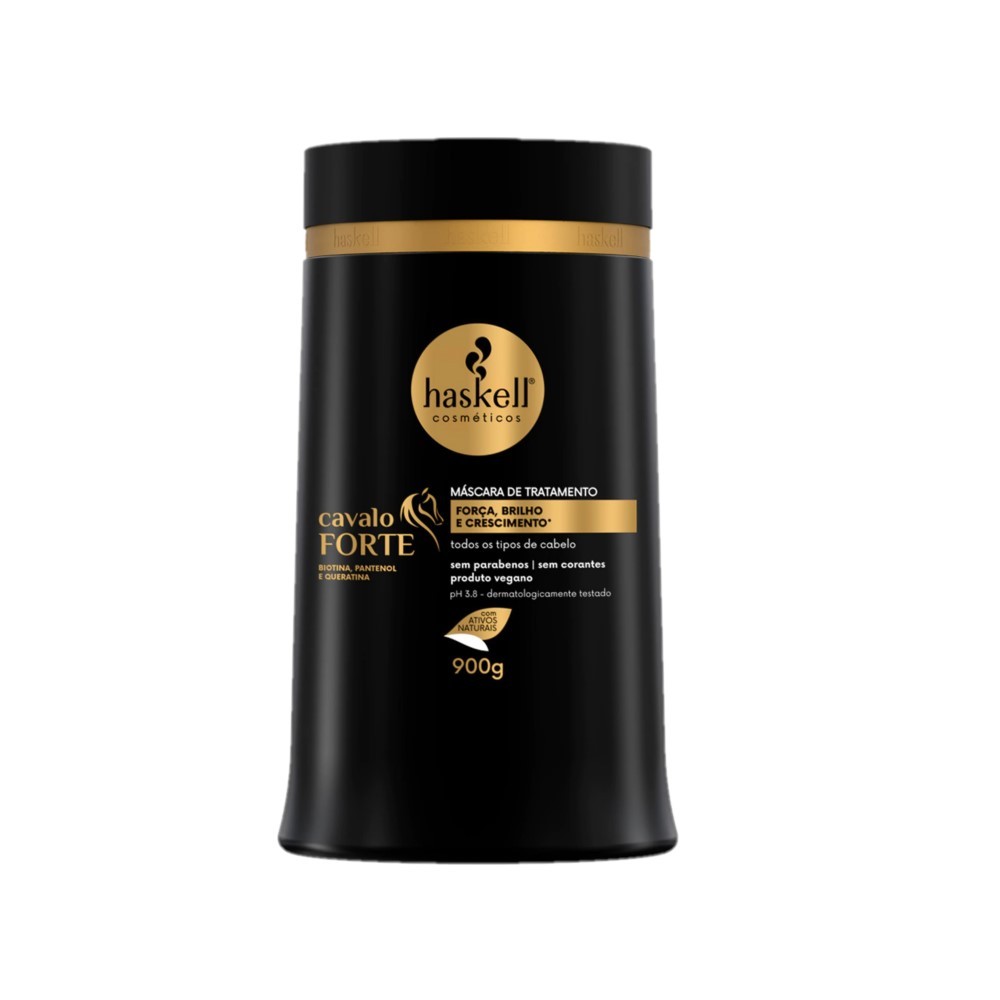 Haskell Cavalo Forte - Máscara de Tratamento Capilar 900g em Oferta na Shopee