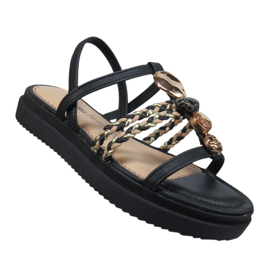 Sandália Feminina Dakota Y7635 Flatform em Oferta na Shopee