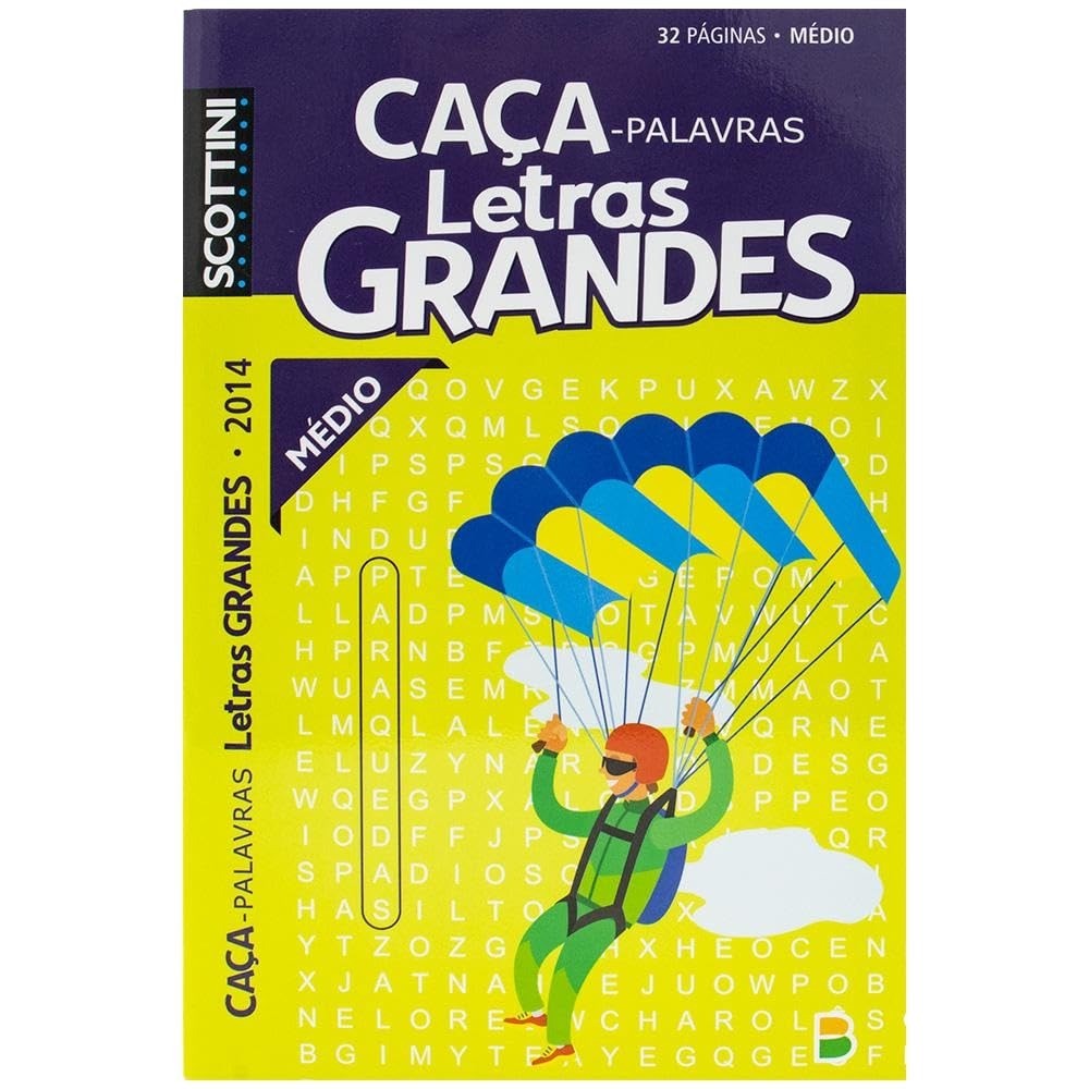 Scottini Caça-palavras | Letras Grandes | 2014 | Médio em Oferta na Shopee
