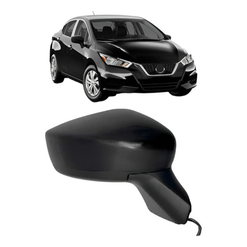 Retrovisor Elétrico Nisan Versa 2020 2021 2022 Com Capa Preta, peça referencia de mercado, entrega rapida, otima qualid