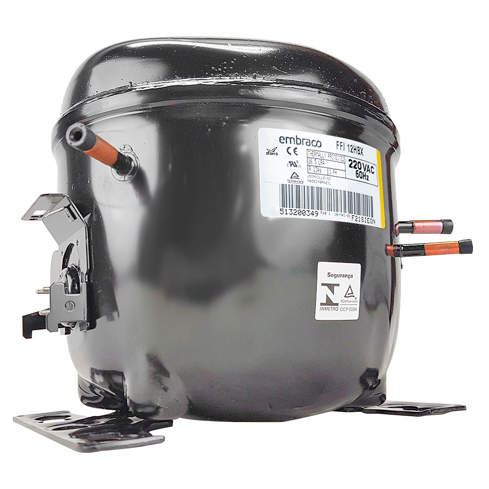 Motor Compressor Embraco 1/3+ HP FFI 12 HBX 220V R134