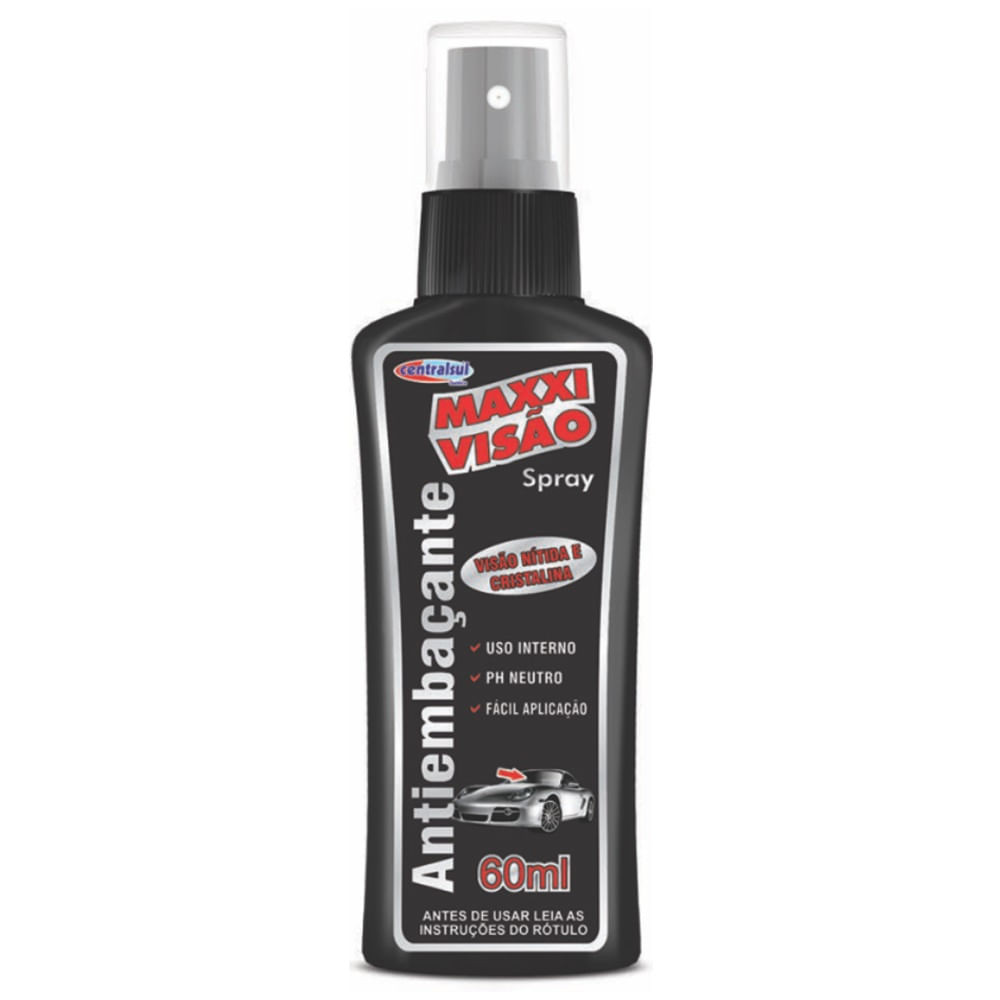 Antiembaçante Maxxi Visão Spray Visão Nítida e Cristalizada 60ml - CentralSul em Oferta na Shopee