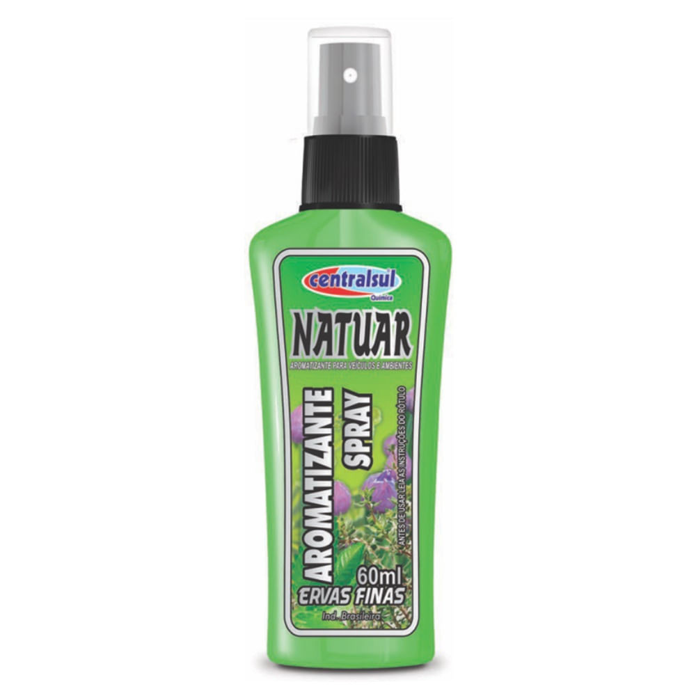 Aromatizante Spray Natuar 60ml Ervas Finas - CentralSul em Oferta na Shopee