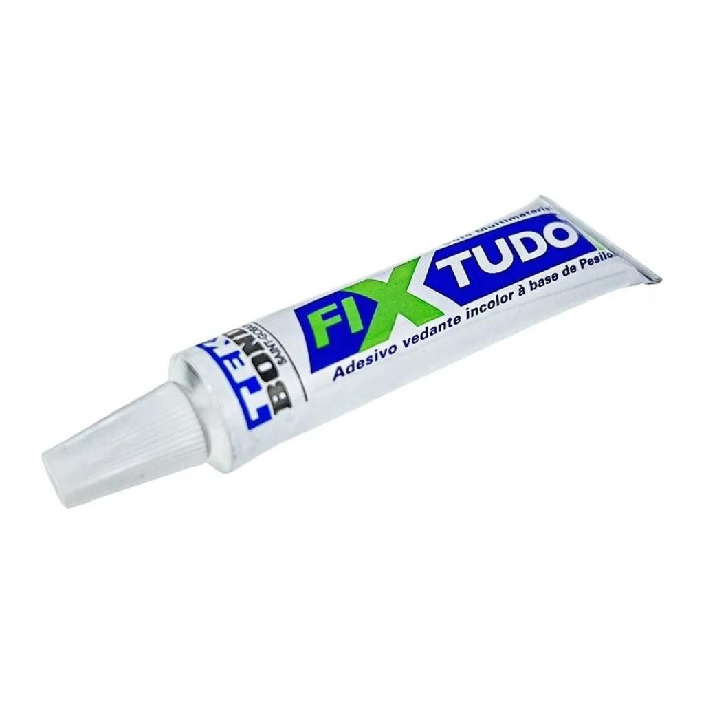 Silicone Fixa Tudo Cola Pu Incolor Pesilox Produto Original