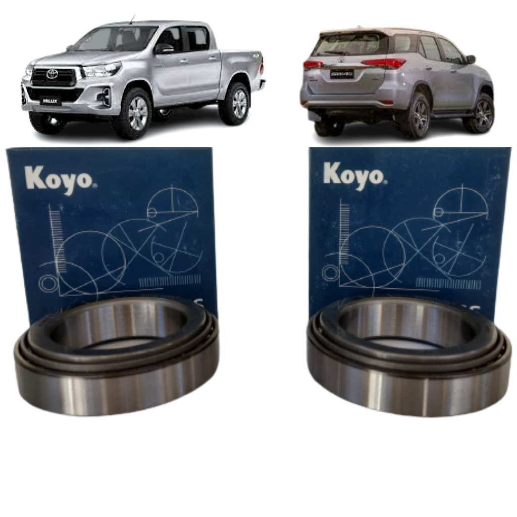 2 Rolamento Satelite Diferencial Traseiro Hilux Sw4 após 16