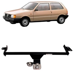 Engate Reboque Fixo Uno 2004 Ate 2015 Aco Resistente Cap Carga 450kg Certificado Inmetro bOM