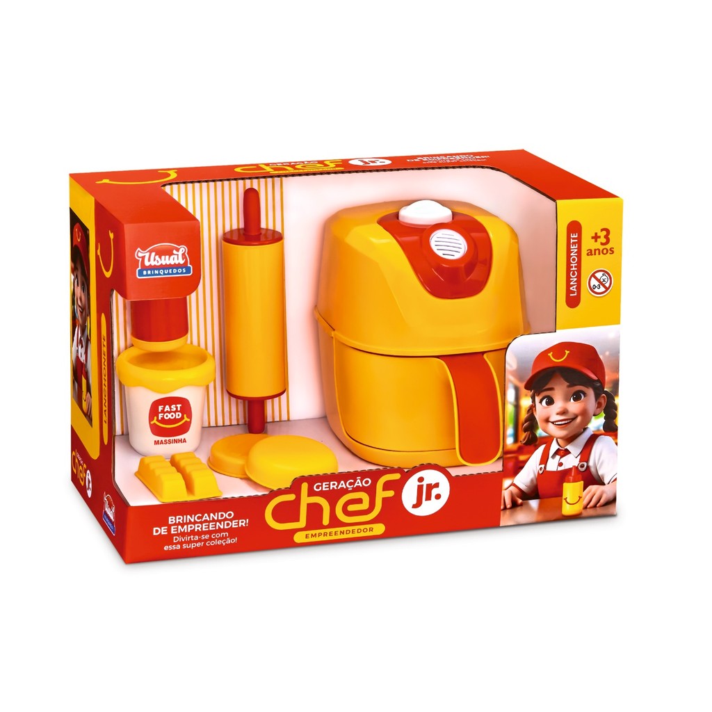 Lanchonete Kit Geração Chef Jr.