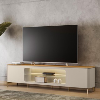Rack Santorini com Led TV até 85 polegadas Linea Brasil em Oferta na Shopee