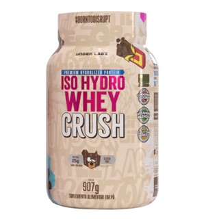 IsoHydro Whey Crush Pote 907g Under Labz Chocobear em Oferta na Shopee