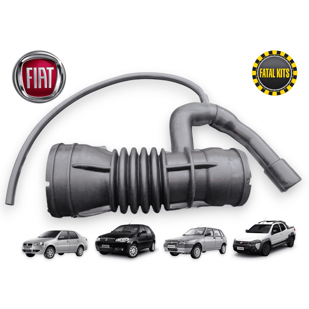 Mangueira Filtro Ar Palio Uno Siena Strada Fiorino 1.0 1.3 2001 2009 em Oferta na Shopee