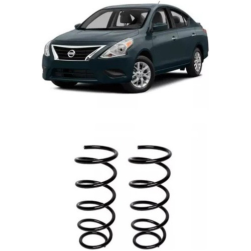Par Mola Traseira Nissan Versa 12 2013 14 15 16 17 2018 2019