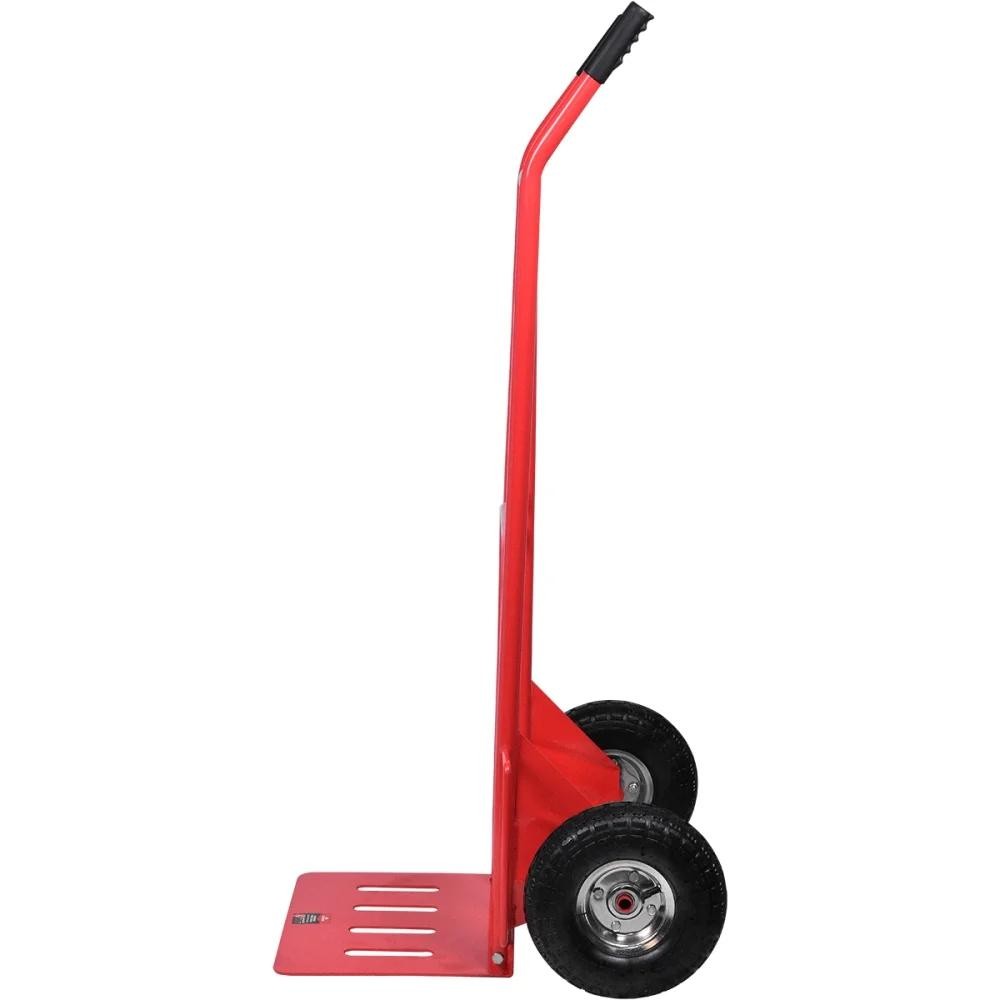 Carrinho Para Carga 250Kg Metálico Base Articulada Pneu Câmara Worker — imagem 2 de 2