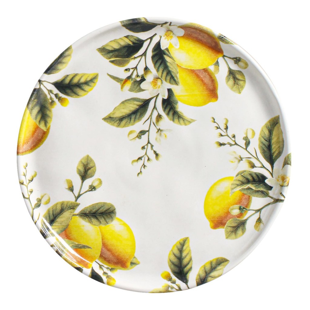 Conjunto com 6 Pratos De Sobremesa Bio Limonata