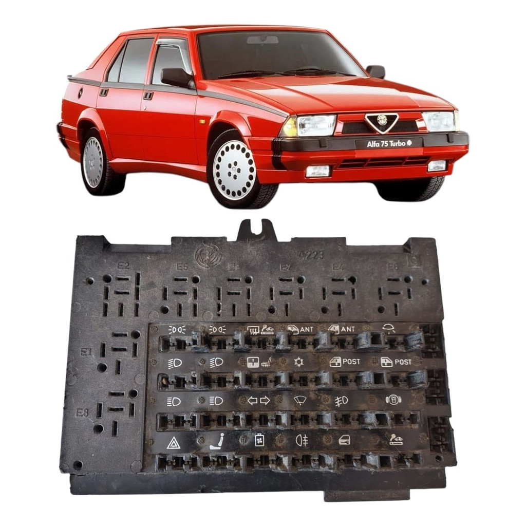 Caixa Fusiveis Alfa Romeo 164 155 1987 A 1998 60565533/a