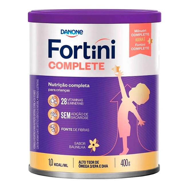 Suplemento Infantil Fortini Complete Baunilha - 400g