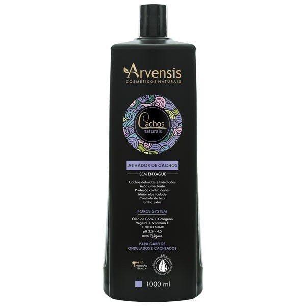 Ativador De Cachos Naturais Ondulados e Cacheados 1l - Arvensis