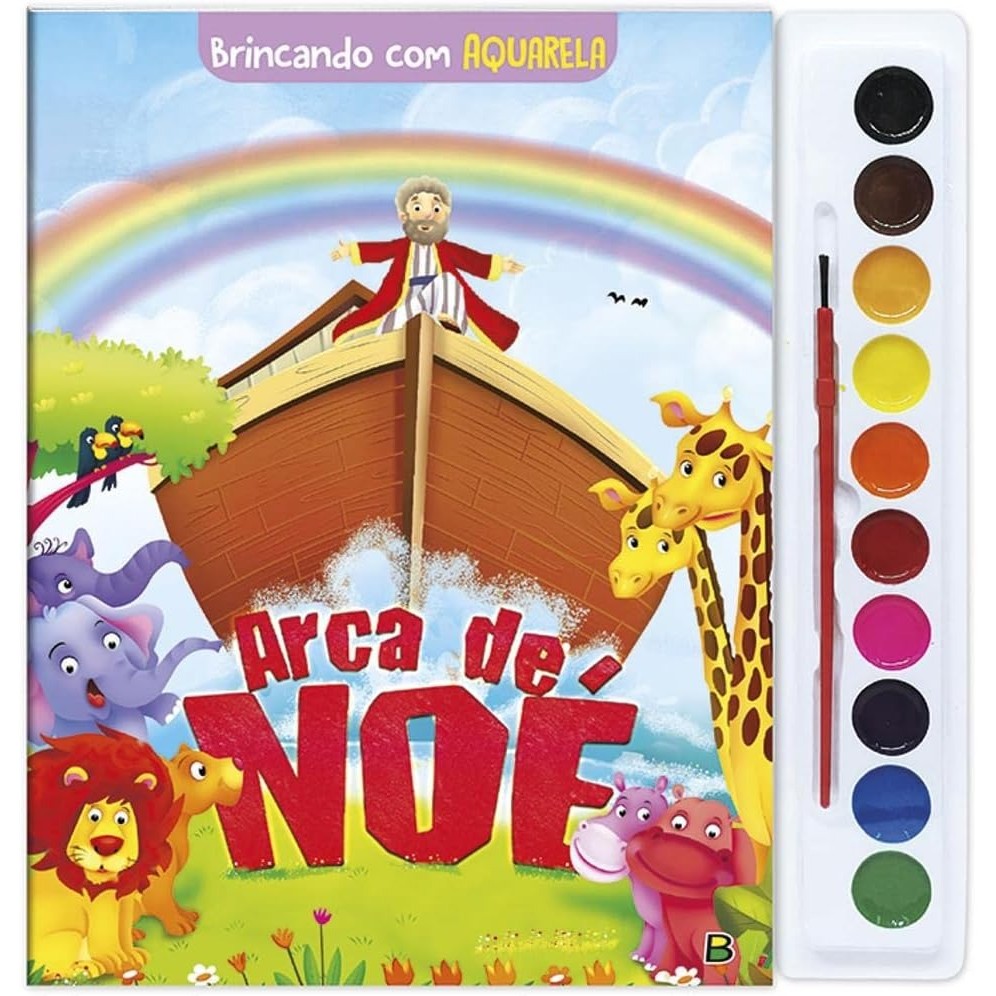 Brincando com Aquarela | Arca de Noé