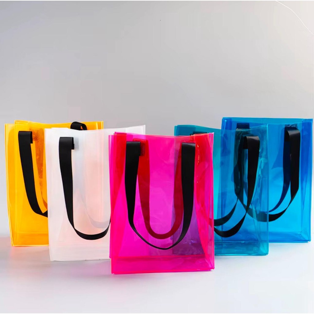 Bolsa Transparente para Viagem Moderna em PVC