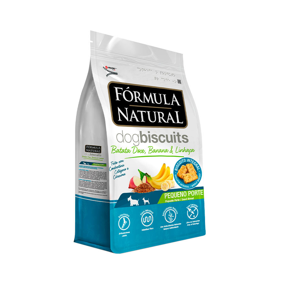 FORMULA NATURAL DOG BISCOITO PEQUENO PORTE BATATA DOCE 250G
