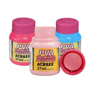 Tinta Fosca PVA Artesanato 37ml Acrilex em Oferta na Shopee