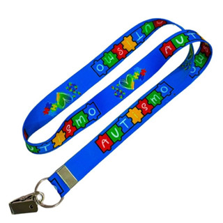 CORDÃO AUTISMO AZUL em Oferta na Shopee