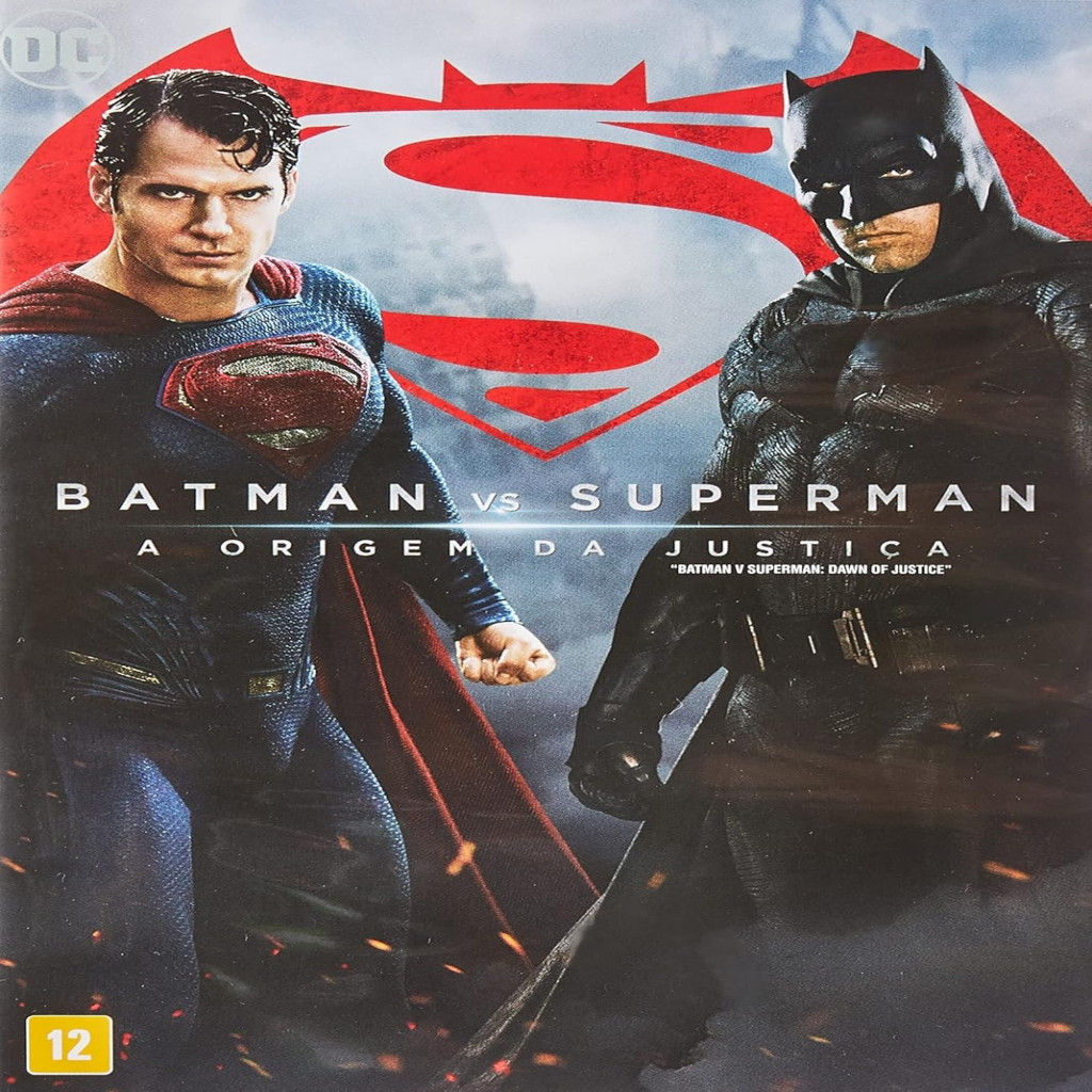 DVD Batman VS Superman: A Origem da Justiça editora Zack Snyder