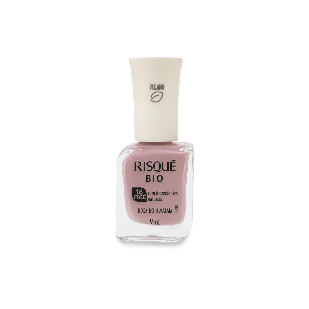 Esmalte Risqué Bio Rosa Cremoso Rosa do Himalaia 9ml - Beauty