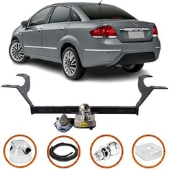 Engate Reboque Fiat Linea 2009 A 2016 Inmetro Até 700kg bOM