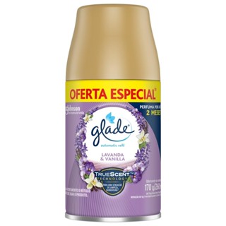 Refil Odorizador de Ambiente Automatic Glade Lavanda & Vanilla 260ml  Oferta Especial em Oferta na Shopee
