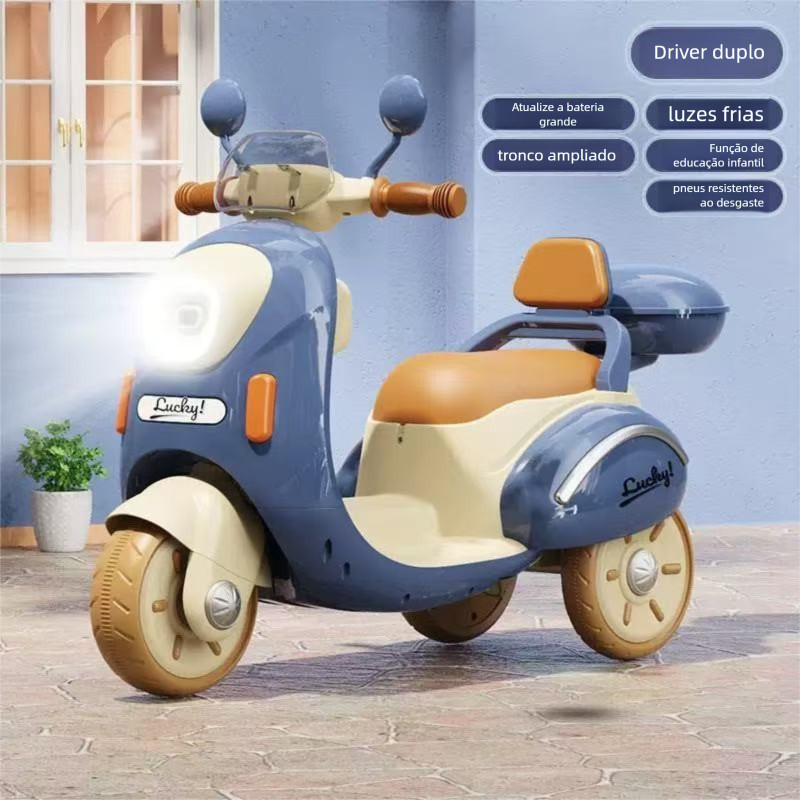 Moto elétrica infantil--1281 em Oferta na Shopee