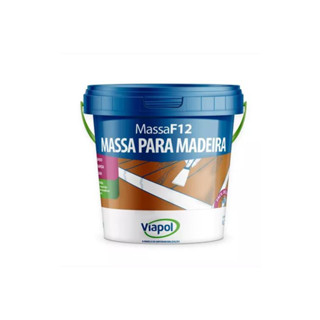 Massa Calafetar F12 Para Madeira 6,5Kg Várias Cores Viapol em Oferta na Shopee