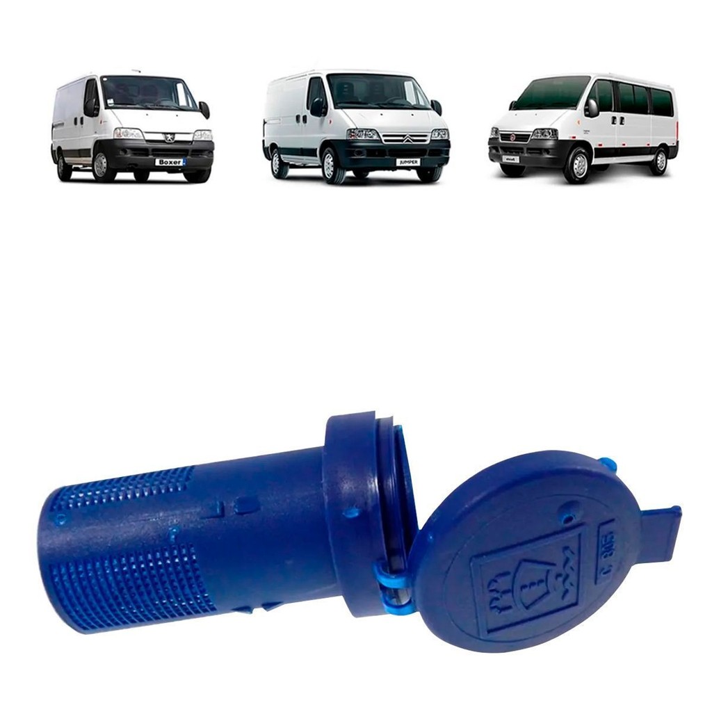 TAMPA RESERVATORIO AGUA PARABRISA FIAT DUCATO CITROEN JUMPER PEUGEOT BOXER 2006 A 2017 - ORIGINAL 1330692080